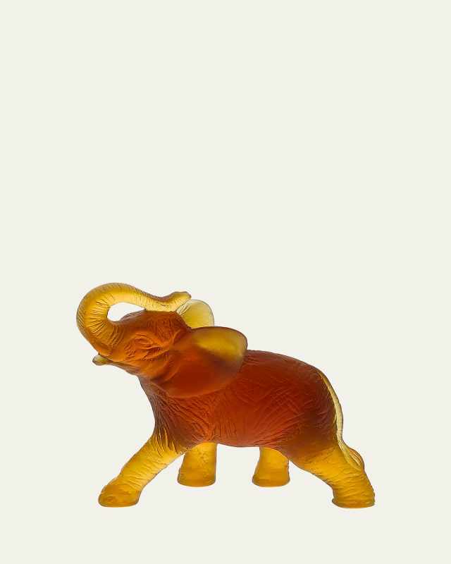 Small Amber Elephant